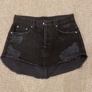 Carmar jean skirt